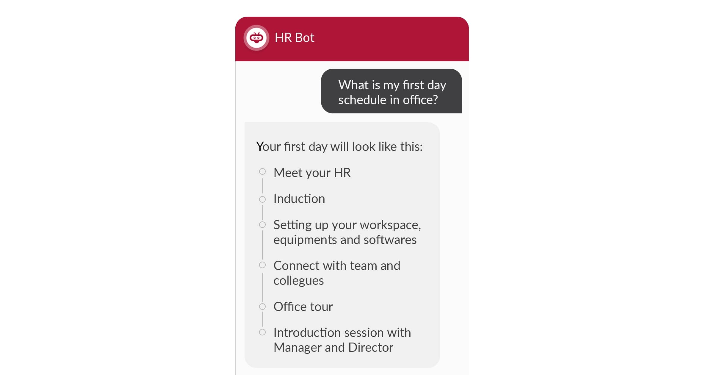 onboarding chatbot