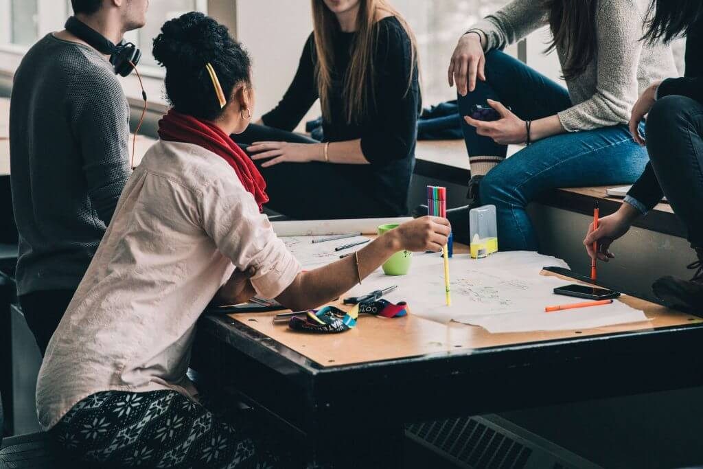 marketing team discussion