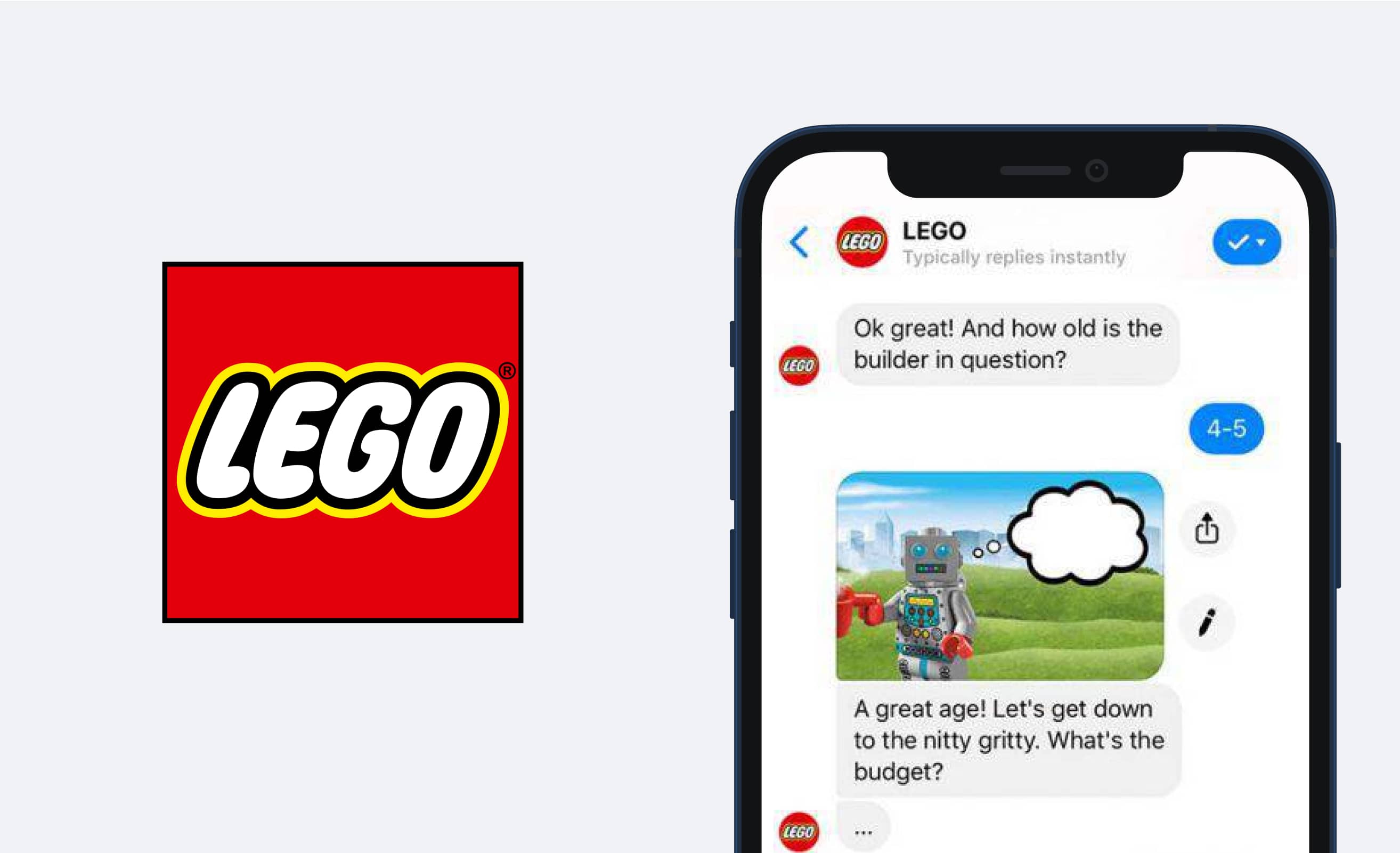 LEGO chatbot