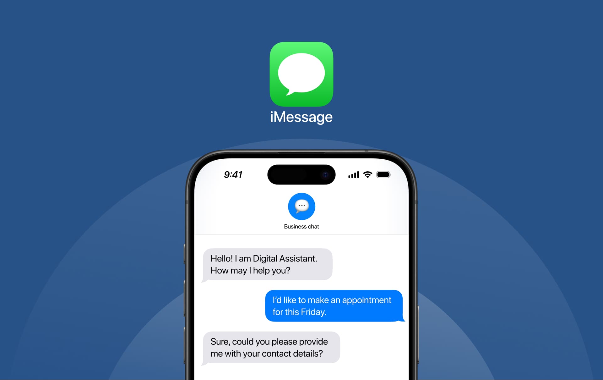 Automate Apple Business Messages