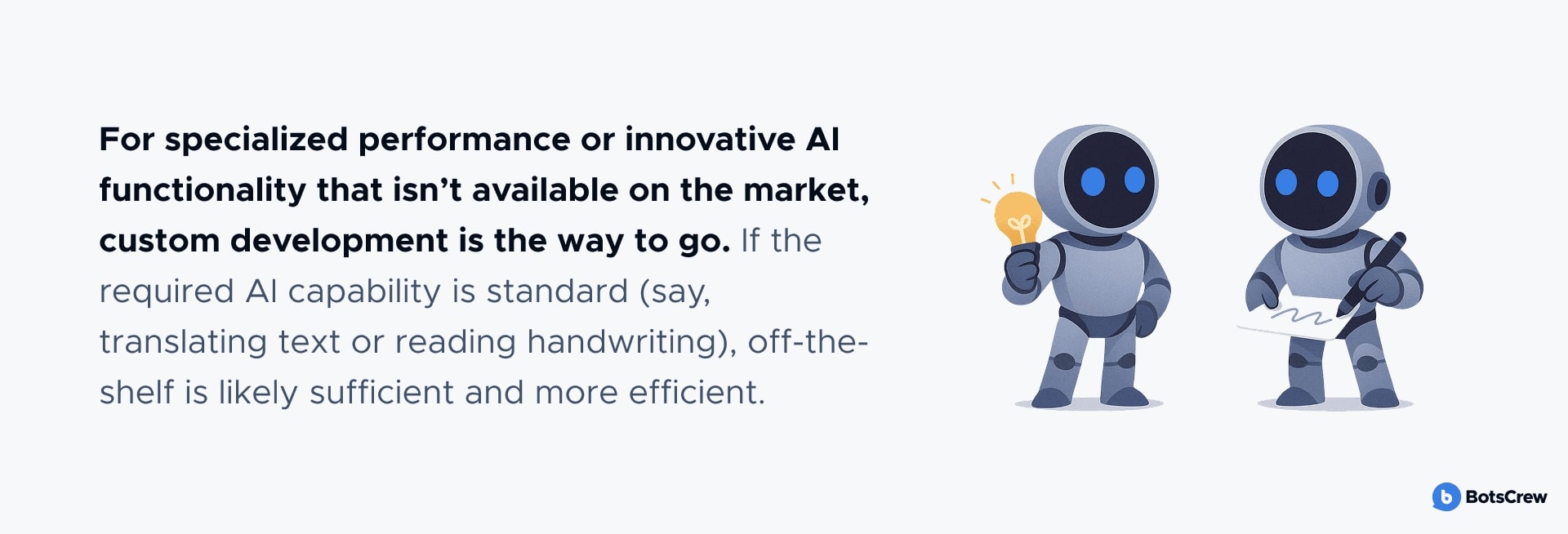Performance and Customization of AI Capabilities