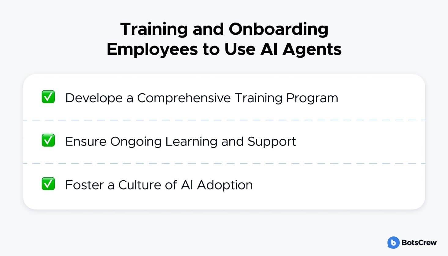 Training and Onboarding Employees to Use AI Agents
