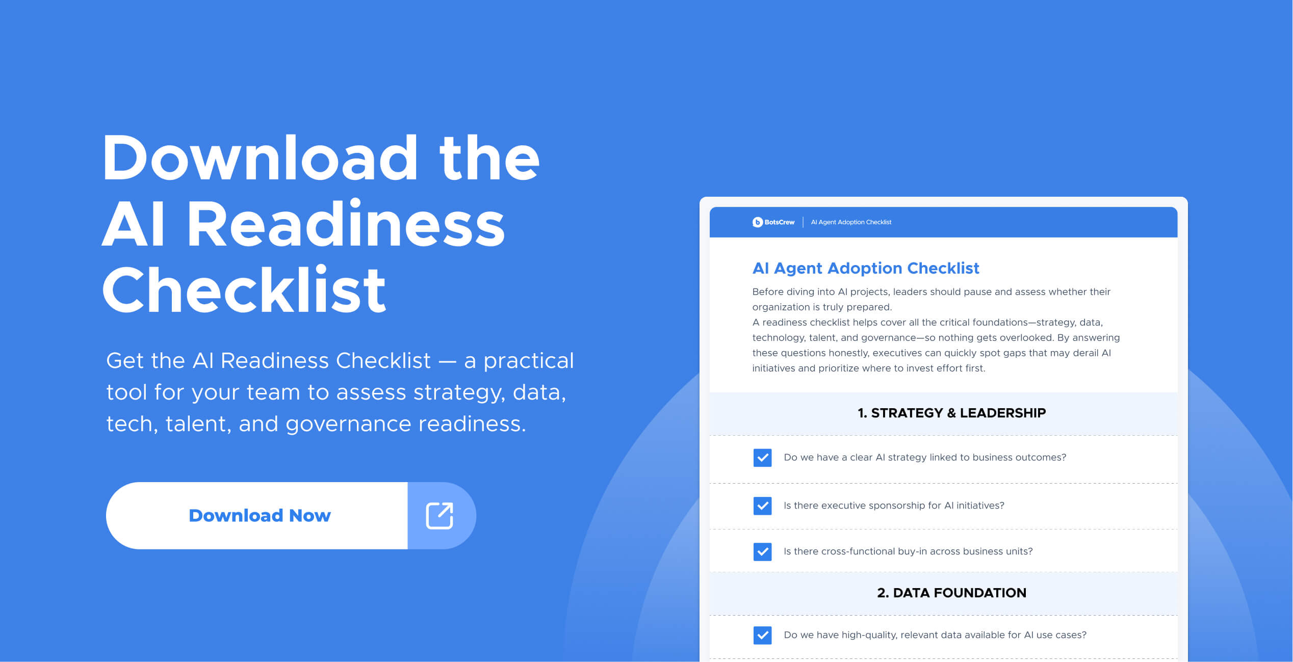 AI adoption checklist